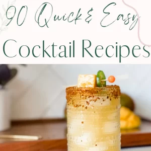 90 quick & easy cocktail recipes